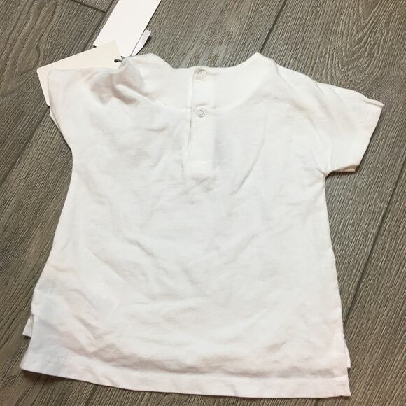 NWT Bellybutton Newborn organic cotton Unisex constellation white shirt size 80 - Picture 2 of 6